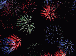 Gif animé feux d'artifices 76